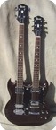 Ibanez 2404 Double Neck GuitarBass 1977 Cherry Red