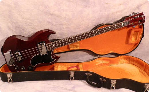 Gibson Eb3l 1970 Cherry Red