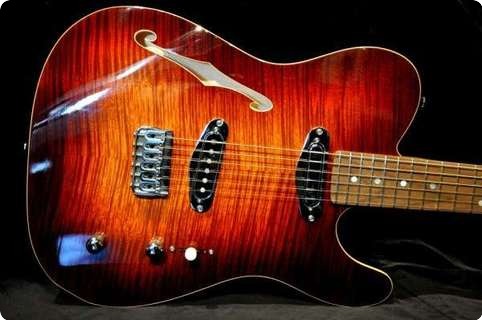 Husemoens Gitarmakeri T Style Contoured Thinline   Made To Order