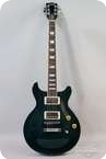 Gibson Les Paul Standard DC Flame Top Transparent Green 1998