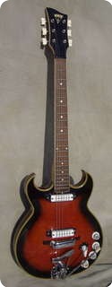 Eko 360/2v Florentine 1966 Red Burst