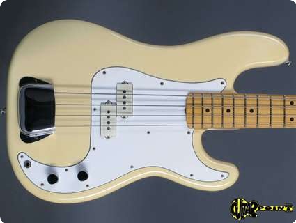 Fender Precision P Bass 1981 Olympic White