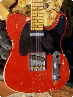 Fender Telecaster '52 Heavy Relic Custom Shop Team Built 2011 Red Sparkle