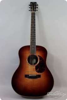 Rozawood Droptone Sunburst, Premium Figured Rosewood & Bearclaw Spruce, Baritone X Guitar 2013