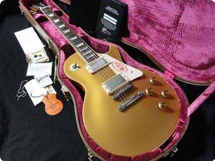 Gibson Les Paul 1957 Custom Shop! Gift From Peter Frampton & Signed 2011 Goldtop 