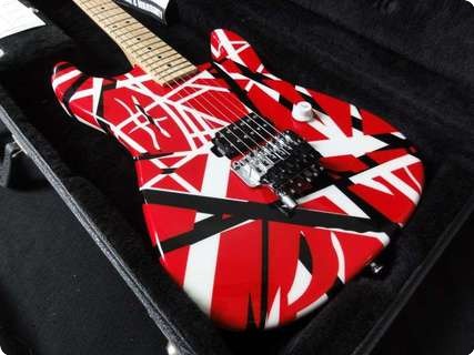 Charvel Evh Striped Van Halen 2005 Red