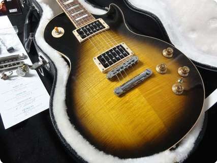 Gibson Les Paul Standard With Piezo & Slash Seymour Duncan's 2008 Tobacco