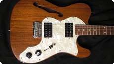 Jap 70 Telecaster Thinline 1975 Mahogany Brown