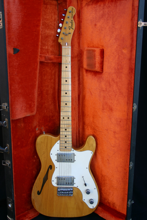 Fender Telecaster Thinline 1974 Natural Guitar For Sale Otoban Music