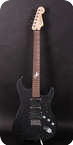 Fender Scorpions Leather Strat 2004 Black Leather