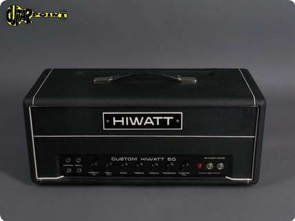 Hiwatt Uk Dr 504  1974 Black Tolex