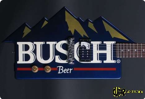 Dean Busch   Rocky Mountain  1985 Blue   Busch Graphic