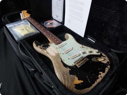 Fender Stratocaster John Mayer Black1 John Cruz Masterbuilt 2010 Black
