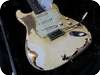 Fender Stratocaster Masterbuilt John Cruz Ultimate Relic  2012-Olympic White Over Sunburst