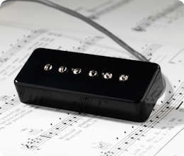 Lundgren Guitar Pickups P 90 Bridge 2010 Black