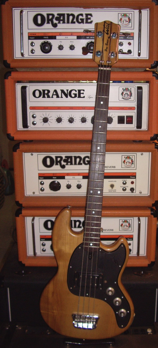 Wal Pro Bass 1979 Natural Bass For Sale Hendrix Guitars