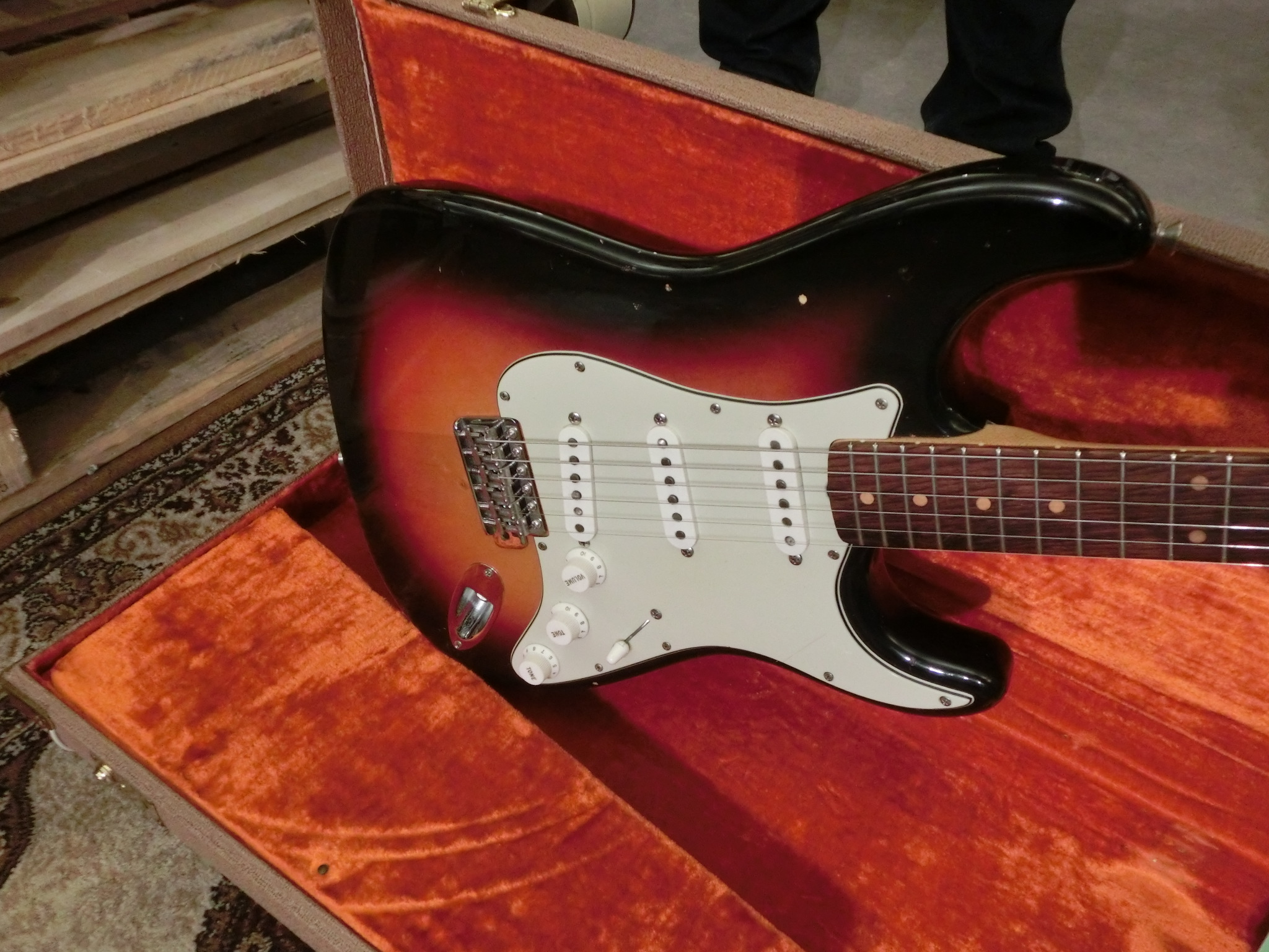 Fender Stratocaster 1961 Sunburst Guitar For