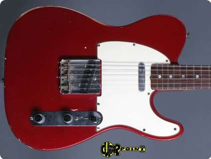 Fender Telecaster 1967 Candy Apple Red Car