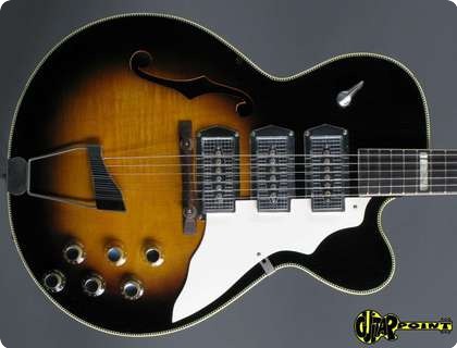 Kay K673 Swingmaster 1964 Dark Brown Sunburst