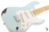 Fender Limited 50's Relic Stratocaster 2006-Sonic Blue Over 2-Tone Sunburst