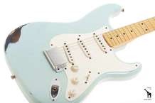 Fender Limited 50s Relic Stratocaster 2006 Sonic Blue Over 2 Tone Sunburst