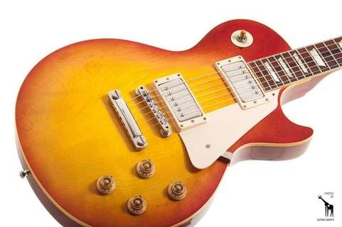 Gibson Brazilian (2 Of 2) Les Paul 1958 Historic Reissue 2003 Washed Cherry