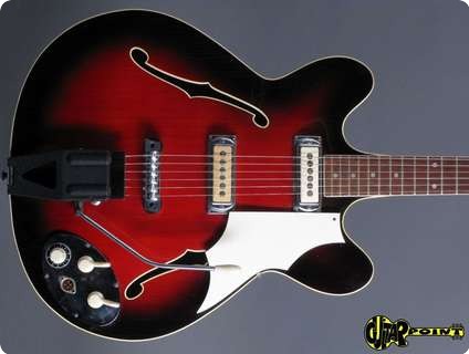 Framus New Sound 5/116 1962 Black Rose   Sunburst