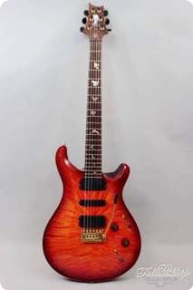 Prs Paul Reed Smith 513 Unique Splatter Flame Burst Private Stock 2014