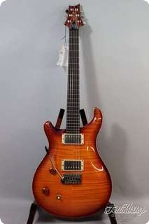 Prs Paul Reed Smith Custom 22 Lefty Limited Edition, 10 Top, Smoked Orange, 2014