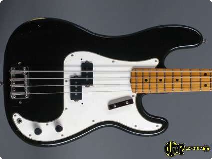 Fender Precision P Bass 1972 Black