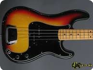 Fender Precision P bass 1977 3 tone Sunburst