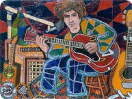 Alex Mortimer Highway 61. An Original Portrait Of Bob Dylan 370 2005 Original Art
