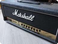 Marshall 2555 JCM Slash Silver Jubilee 100 Watt Head 1996 Black