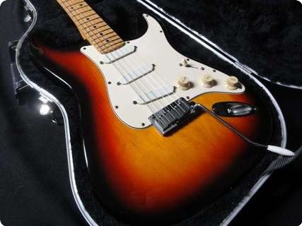 Fender Stratocaster Plus Lace Sensors & Original Case 1991 3 Tone Sunburst