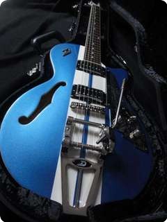 Duesenberg Starplayer Tv Mike Campbell New Condition 2012 Blue White