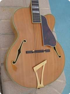 Jim Triggs Archtop Guitar 1992 Blonde