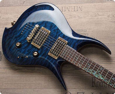 Zerberus Guitars Hydra Iii 2014 Saphire Blue Burst