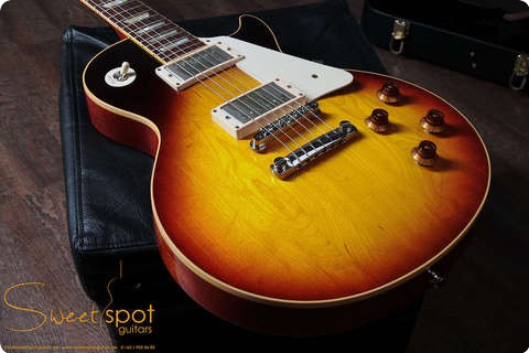 Gibson Custom Shop Les Paul Standard 1960 Historic Reissue V.o.s. R0   G0 Darkburst 2008 Darkburst