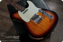 Fender Custom Shop Telecaster 1959 Heavy Relic Custom Shop CS 59 Tele 3 TSB Sunburst LEICHT 2012 2 Tone Sunburst