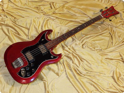 Hagstrom Bass 1960 Red Stain