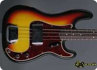 Fender Precision P bass 1966 3 tone Sunburst