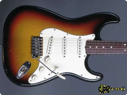 Fender Stratocaster 1969 3 Tone Sunburst