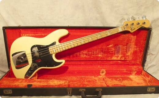 Fender Jazz 1977 Olympic White 