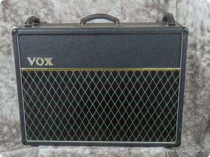 Vox Ac 30 30th Limited Edition 1991 Black Tolex, Copper Panel