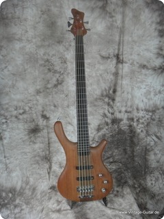 Mayones 5 String Bass Natural