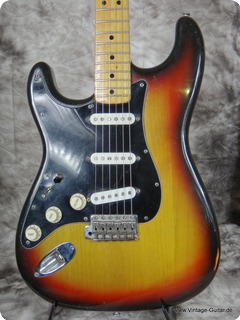 Fender Stratocaster Lefthand 1974 Sunburst