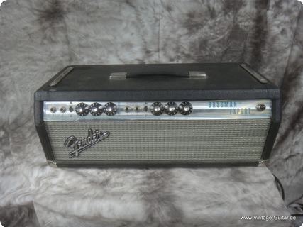 Fender Bassman 'export' 50 Top 1971 Black Tolex