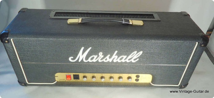 Marshall Model 2203 Jmp Super Lead Mk Ii 1980 Black Tolex