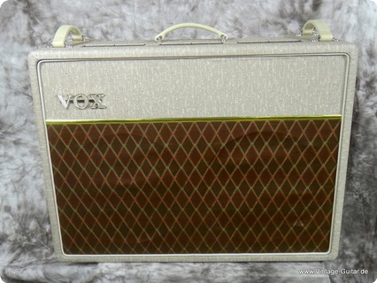 Vox Ac 30/6 Tb German Edition 1993 White Tolex