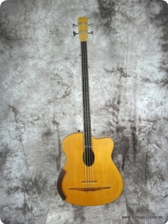 Roeder Acoustic Fretless Bass 1980 Natural